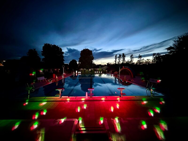 domotica luces piscina